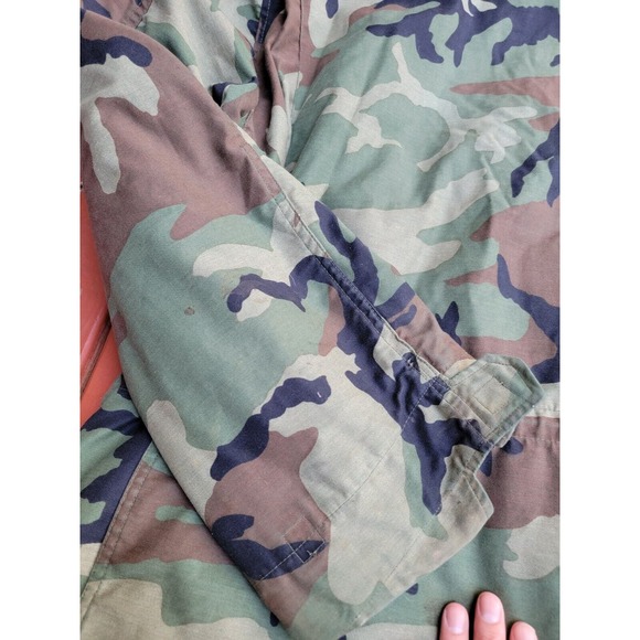 Vintage LAKEVIEW SPORTSWEAR Military CAMO Field Jacket Men's XL Insulated - Picture 6 of 16